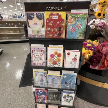 Target - In 2020, all the Papyrus retail card stores closed, so it's wonderful to see Target still carry the beautiful card line. - Department Stores Near Me - Mechanicsburg, Pennsylvania