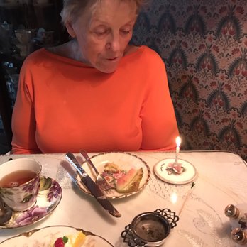 Quintealia's Tea Parlor - 0 calorie Birthday cake! Lol - Tea Rooms Near Me - Burton, Ohio Quintealia's Tea Parlor - 0 calorie Birthday cake! Lol - Tea Rooms Near Me - Burton, Ohio