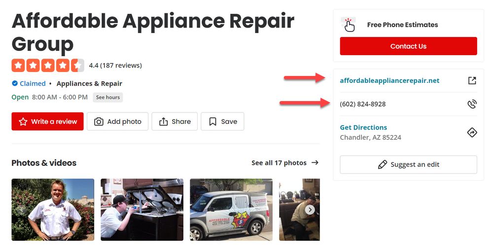 AFFORDABLE APPLIANCE REPAIR & VENT CLEANING Updated September 2024
