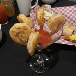 Summervilles Steakhouse - Shrimp cocktail (homemade cocktail sauce to die for)