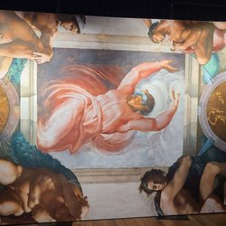 Michelangelo Sistine Chapel Exhibit