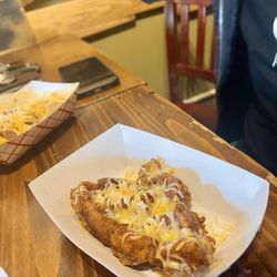 Capitol Waffle Shop - Hash-brown tater tot waffle