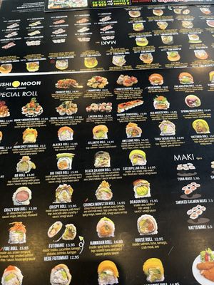 Menu photo 2 Sushi Moon Vancouver, BC Menu photo 2 Sushi Moon Vancouver, BC