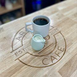 Aroma Cafe - Brunch at this cute cafe. Busy place but the coffee and creamer were spot on!