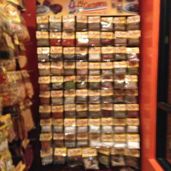 Durango Taqueria y Carniceria - Wall of spices - Mexican Near Me - Auburn, Alabama