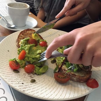 Reunion & Co - Avo on toast - Coffee & Tea Near Me - Richmond, VIC