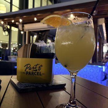 The Whitehall - Pineapple sangria in the garden bar! - Hotels Near Me - Houston, Texas