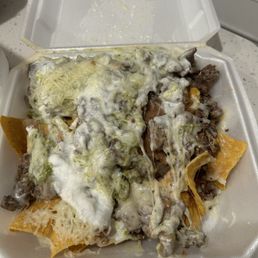 Nachos were a disappointment. Nachos were a disappointment.
