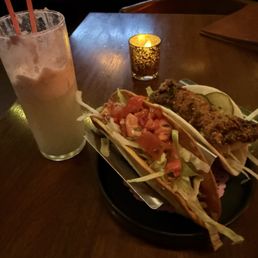XL Gordita and Fried Chicken Taco + Jugs not Drugs drink XL Gordita and Fried Chicken Taco + Jugs not Drugs drink