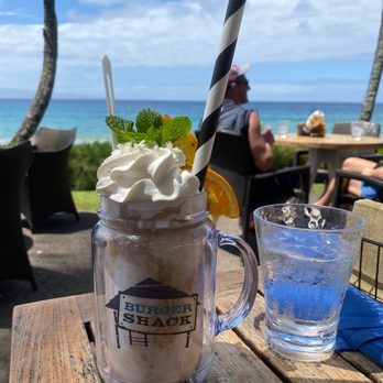 Burger Shack - My booze shake. - Burgers Near Me - Kapalua, Hawaii