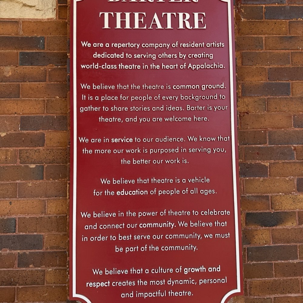 Barter Theatre - Plaque - Performing Arts Near Me - Abingdon, Virginia Barter Theatre - Plaque - Performing Arts Near Me - Abingdon, Virginia