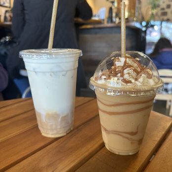 Bolivar Coffee - Large latte and frappe - Coffee & Tea Near Me - Smyrna, Georgia