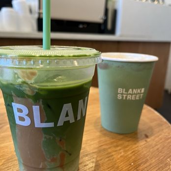 Blank Street Coffee - Blonde Iced Matcha + Blonde Latte - Coffee & Tea Near Me - Brooklyn, New York Blank Street Coffee - Blonde Iced Matcha + Blonde Latte - Coffee & Tea Near Me - Brooklyn, New York