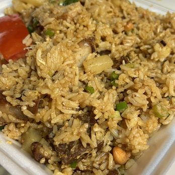 Johnny Wokker - Crispy Pork Belly Pineapple Fried Rice - Asian Fusion Near Me - Stockton, California Johnny Wokker - Crispy Pork Belly Pineapple Fried Rice - Asian Fusion Near Me - Stockton, California