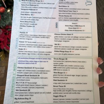 Umalu - Menu - Hawaiian Near Me - Lahaina, Hawaii Umalu - Menu - Hawaiian Near Me - Lahaina, Hawaii