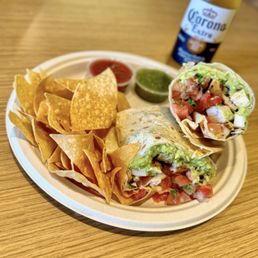 Baja Grilled Chicken Burrito
