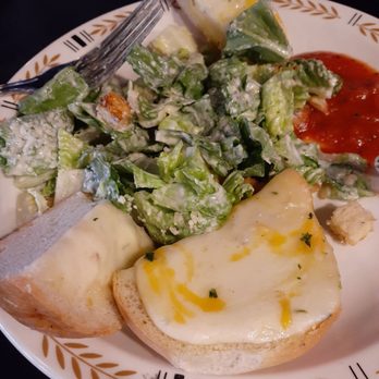 Ulysses' Restaurant and Lounge - Ceasar salad with garlic bread - American Near Me - Tukwila, Washington Ulysses' Restaurant and Lounge - Ceasar salad with garlic bread - American Near Me - Tukwila, Washington