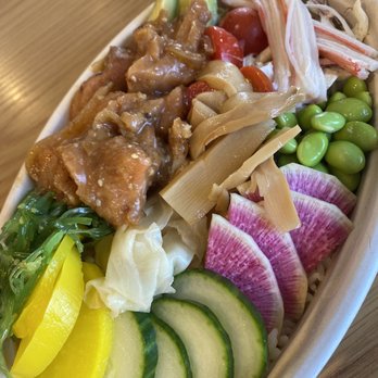 Teamania - Rice Salmon Bowl - Bakeries Near Me - Rockville, Maryland Teamania - Rice Salmon Bowl - Bakeries Near Me - Rockville, Maryland