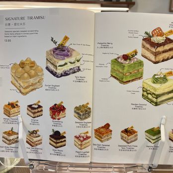 Cafe  2BY2 - book of tiramisu - Desserts Near Me - New York, New York