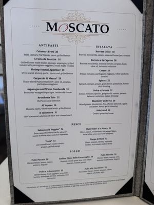 Menu photo 1 Moscato Camp Verde, AZ Menu photo 1 Moscato Camp Verde, AZ