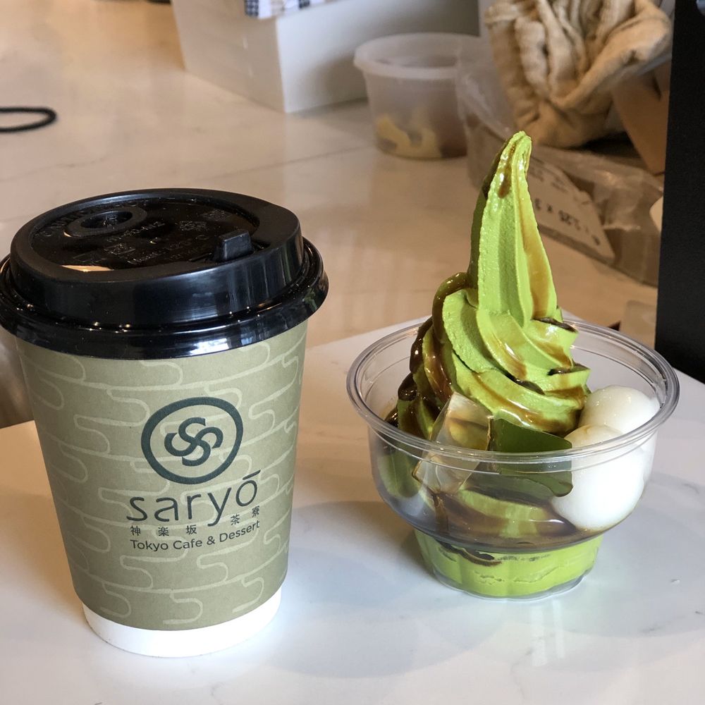 Saryo Cafe - Sencha tea and Matcha sundae - Desserts Near Me - North York, Ontario Saryo Cafe - Sencha tea and Matcha sundae - Desserts Near Me - North York, Ontario
