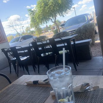 Almuerzo - Patio seating - Coffee & Tea Near Me - Laveen Village, Arizona Almuerzo - Patio seating - Coffee & Tea Near Me - Laveen Village, Arizona