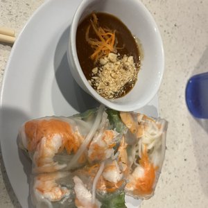 Photo of PB Pho & Grill - San Diego, CA, United States. 2. Shrimp Spring Rolls -2 rolls