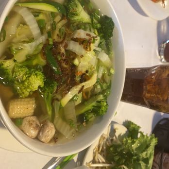 Viet's Pho - Vegetable soup without tofu - Vietnamese Near Me - Albuquerque, New Mexico