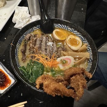 Taiko Sushi - Surf and turf ramen - Sushi Bars Near Me - Folsom, California Taiko Sushi - Surf and turf ramen - Sushi Bars Near Me - Folsom, California