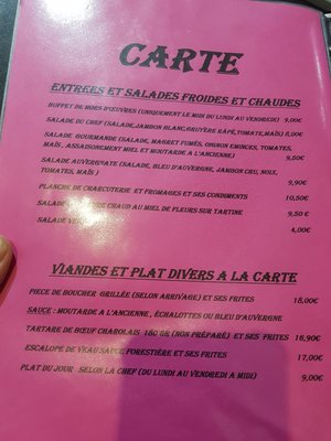 Menu photo 1 Café du Commerce St Pourçain sur Sioule, 03