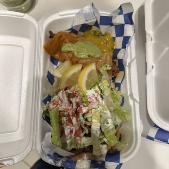 Pancho's Tacos - Sopes and Burria taco with a variety of toppings - Tacos Near Me - Yuma, Arizona