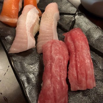Shiro's - Very fatty tuna, yellowtail, salmon nigiri - Sushi Bars Near Me - Seattle, Washington