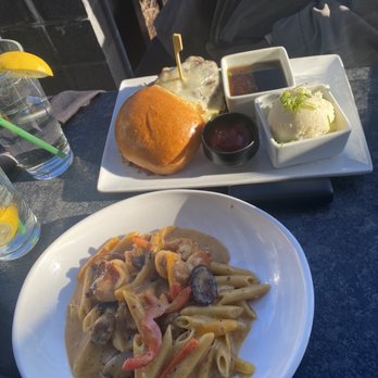 Redstone American Grill - Cajun Seafood Pasta - Steakhouses Near Me - Bridgewater, New Jersey Redstone American Grill - Cajun Seafood Pasta - Steakhouses Near Me - Bridgewater, New Jersey