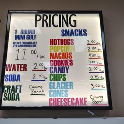 The Traveling Bear Indoor Mini Golf - Pricing at The Traveling Bear Indoor Mini Golf