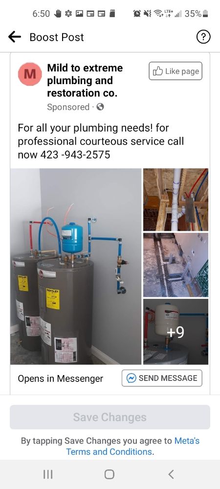 Slide of Mild To Extreme Plumbing And Restoration