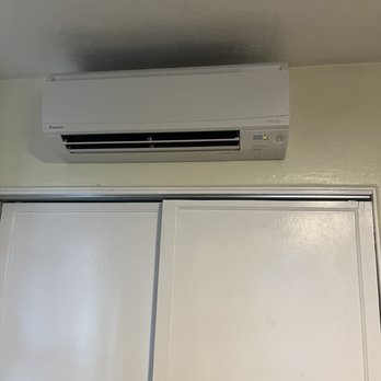 Accord Air - One room unit was installed on an inner wall over a closet. - Heating & Air Conditioning/HVAC Near Me - Escondido, California Accord Air - One room unit was installed on an inner wall over a closet. - Heating & Air Conditioning/HVAC Near Me - Escondido, California