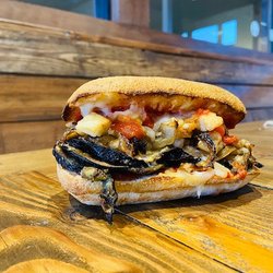 College Ave Cafe - Eggplant Fat Sandwich
