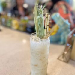HandleBar - Candy corn cocktail during Halloween 10/10