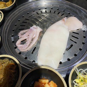 YOON Korean BBQ - Squid - Korean Near Me - Carrollton, Texas