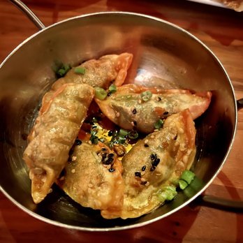 Banyan Bar + Refuge - Vegetarian dumplings - likely frozen products but quite delicious! - Asian Fusion Near Me - Boston, Massachusetts Banyan Bar + Refuge - Vegetarian dumplings - likely frozen products but quite delicious! - Asian Fusion Near Me - Boston, Massachusetts