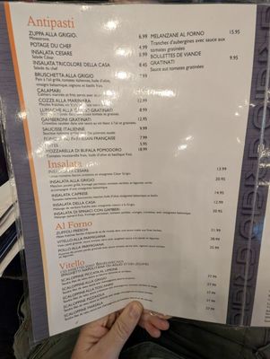 Menu photo 2 Grigio Laval, QC Menu photo 2 Grigio Laval, QC