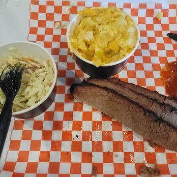 Big B's Texas BBQ - Brisket, mac-n-cheese and cole slaw - Barbeque Near Me - Henderson, Nevada