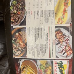 Mante's - To Go menu