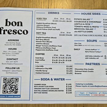 Bon Fresco - Bakeries Near Me - Rockville, Maryland Bon Fresco - Bakeries Near Me - Rockville, Maryland