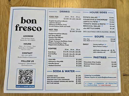 Menu photo 3 Bon Fresco Rockville, MD Menu photo 3 Bon Fresco Rockville, MD