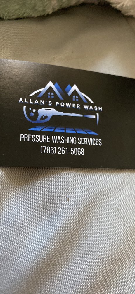 Slide of Allan Pressure Washing