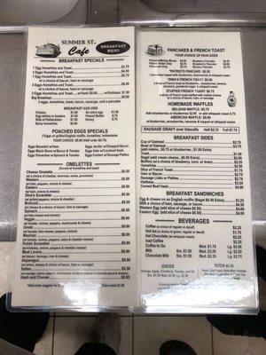 Menu photo 3 Summer St. Cafe Fitchburg, MA Menu photo 3 Summer St. Cafe Fitchburg, MA