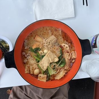 Zhangliang Malatang - medium spicy bone broth - Comfort Food Near Me - Mountain View, California Zhangliang Malatang - medium spicy bone broth - Comfort Food Near Me - Mountain View, California
