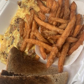 Pancakes Plus - Bacon cheese omelette - Pancakes Near Me - Nanuet, New York