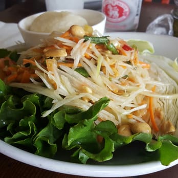 Bowl Thai - Spicy Green Papaya Salad - Thai Near Me - Gardena, California Bowl Thai - Spicy Green Papaya Salad - Thai Near Me - Gardena, California